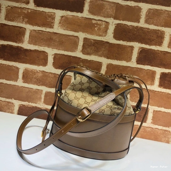 Hyper Peter GUCCI small Horsebit bag bucket 1955 0822